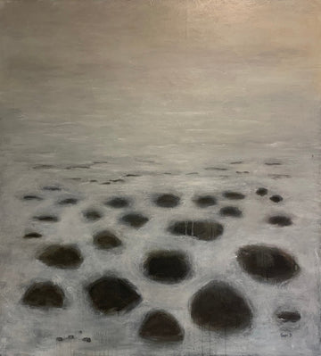 Kíkt upp úr snjónum